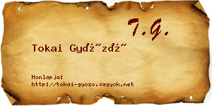 Tokai Győző névjegykártya