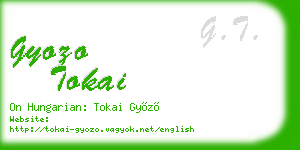 gyozo tokai business card